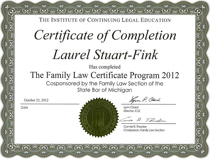 About Laurel Stuart Fink Detroit Divorce Custody Lawyer